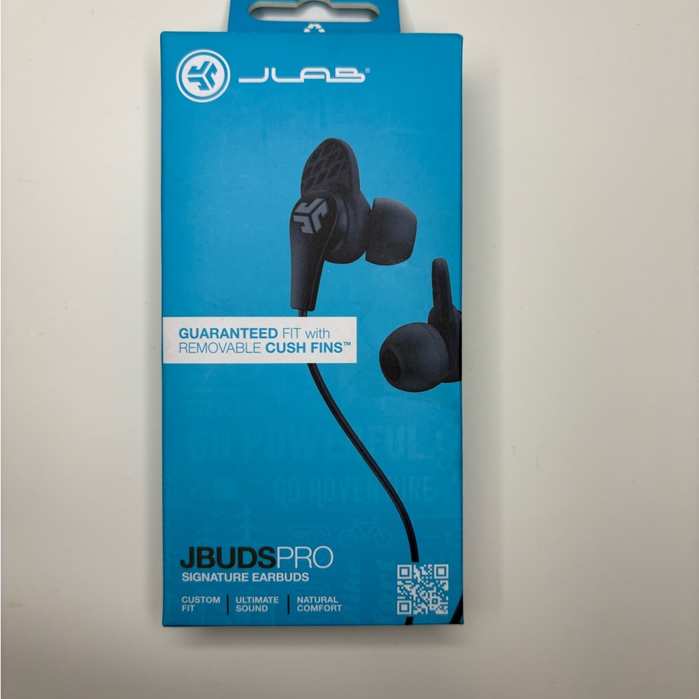 JBuds Pro Black Earbud Headphones